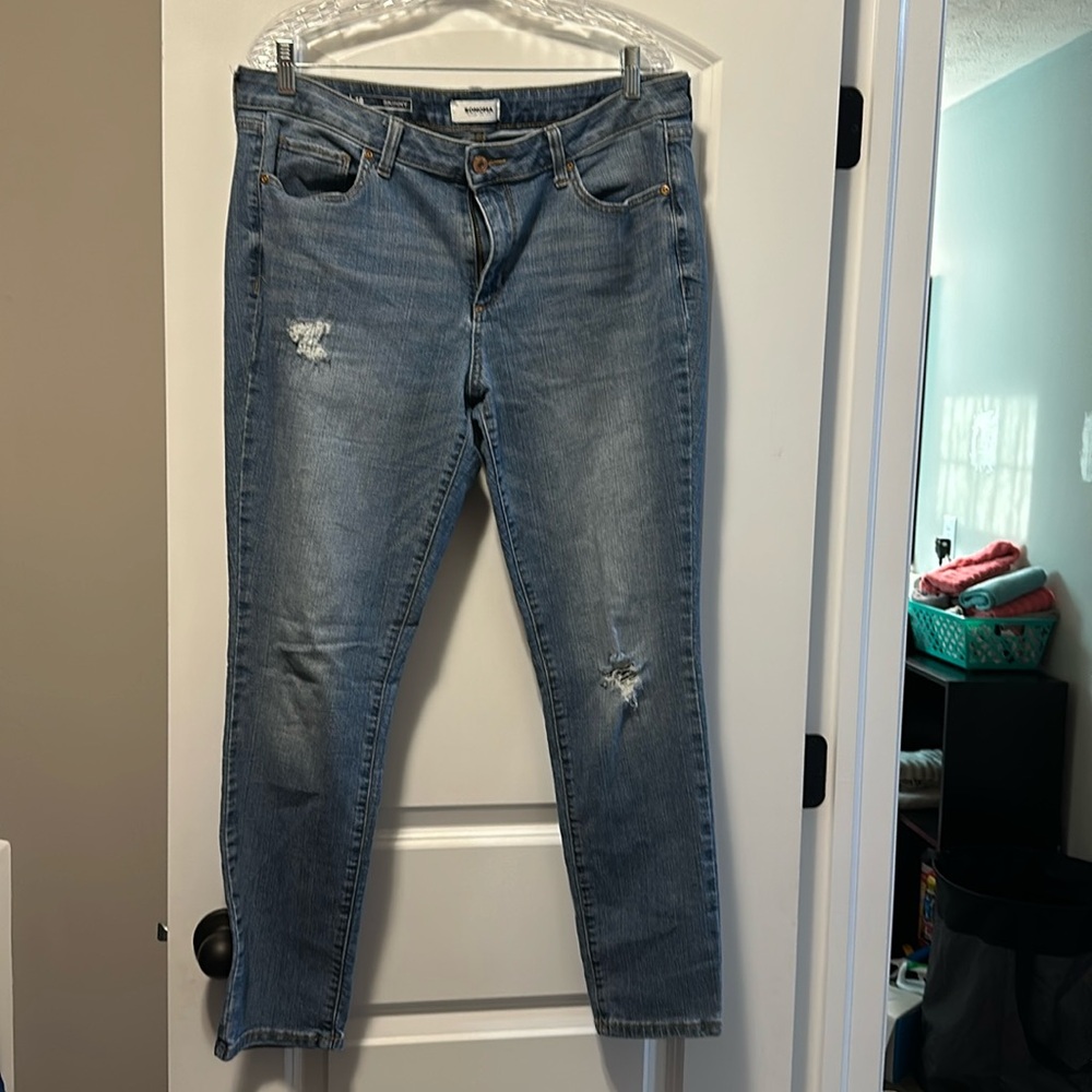 Sonoma skinny jeans sz 16